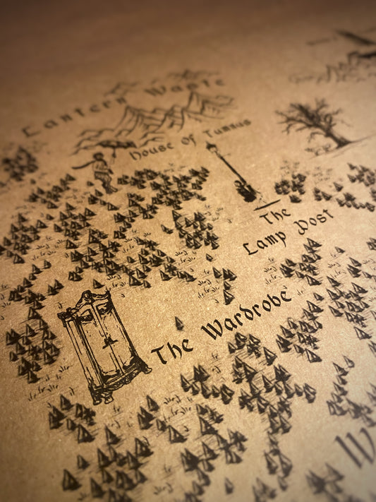 The Chronicles of Narnia World Map