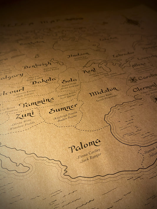 The Selection Universe, The Map of Illéa