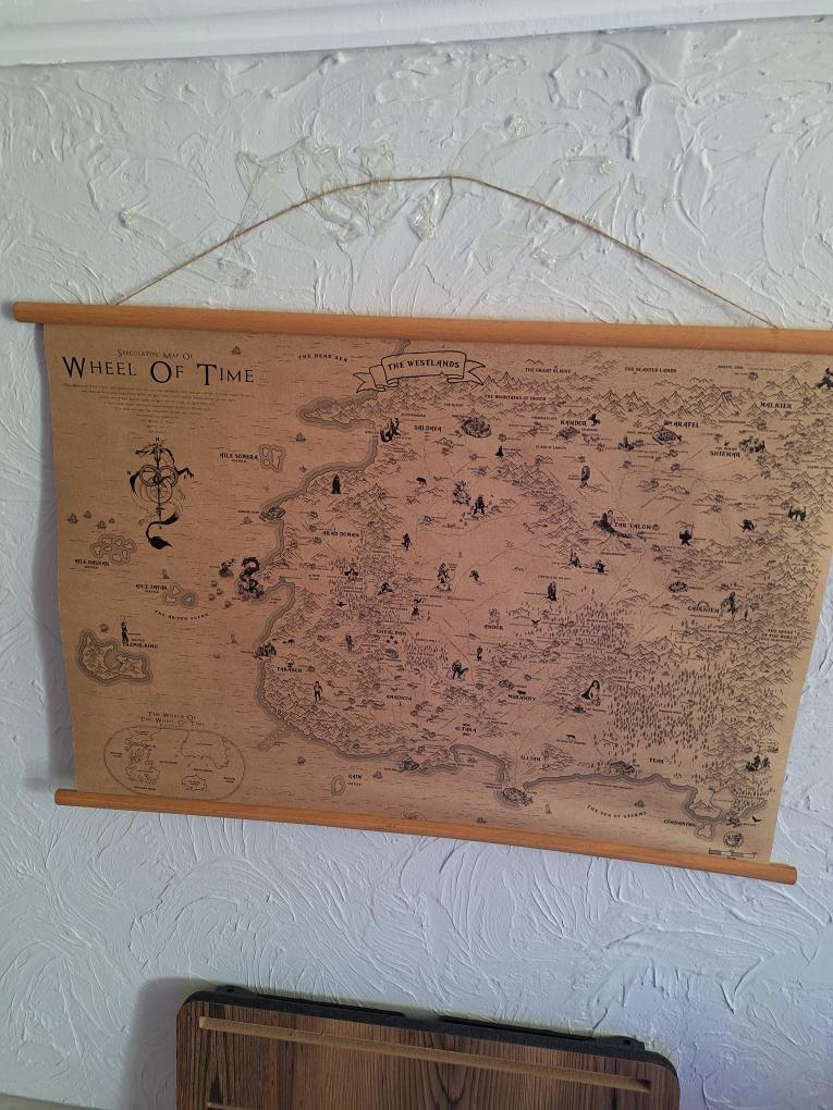 Speculative The Wheel Of Time World Map