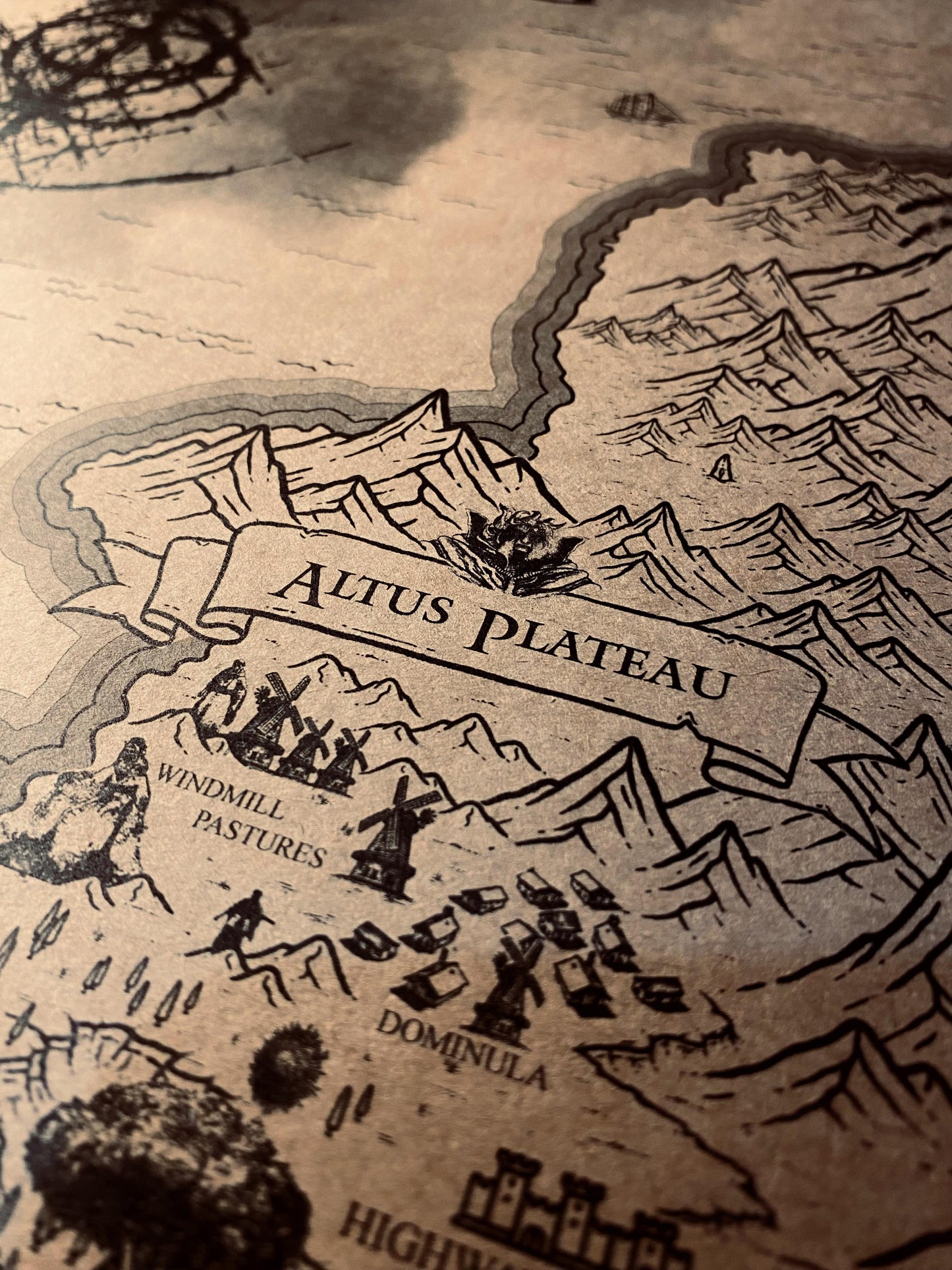 Speculative Elden Ring World Map, Lands Between Poster