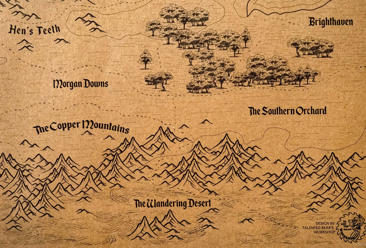 Fillory Further Map, Lev Grossman's The Magicians World Map