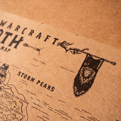 World of Warcraft Azeroth Map, Kalimdor, Eastern Kingdoms