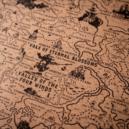 World of Warcraft Azeroth Map, Kalimdor, Eastern Kingdoms