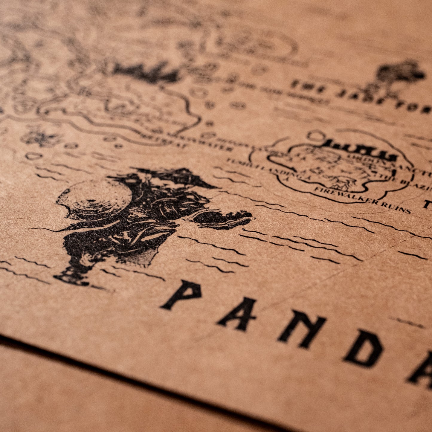 World of Warcraft Azeroth Map, Kalimdor, Eastern Kingdoms