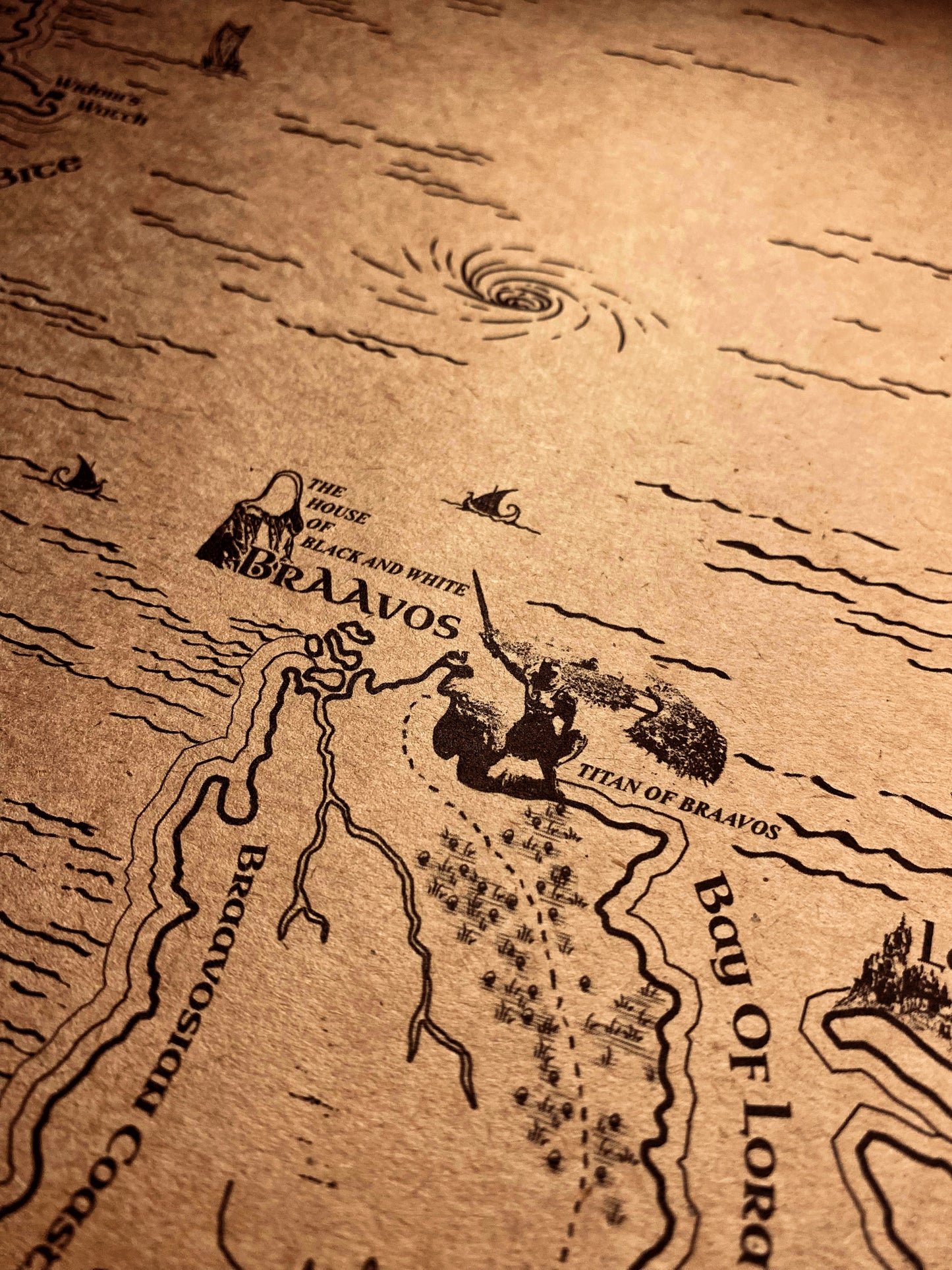 Game Of Thrones The Known World Map, ASOIAF Universe Westeros and Essos Map