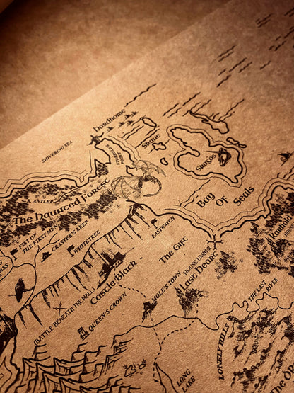 Game Of Thrones The Known World Map, ASOIAF Universe Westeros and Essos Map