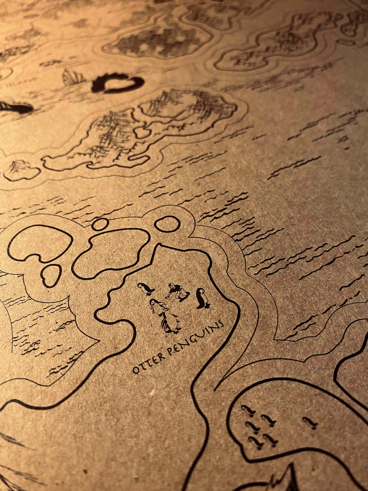 Avatar Le dernier maître de l'air : Carte du monde spéculative