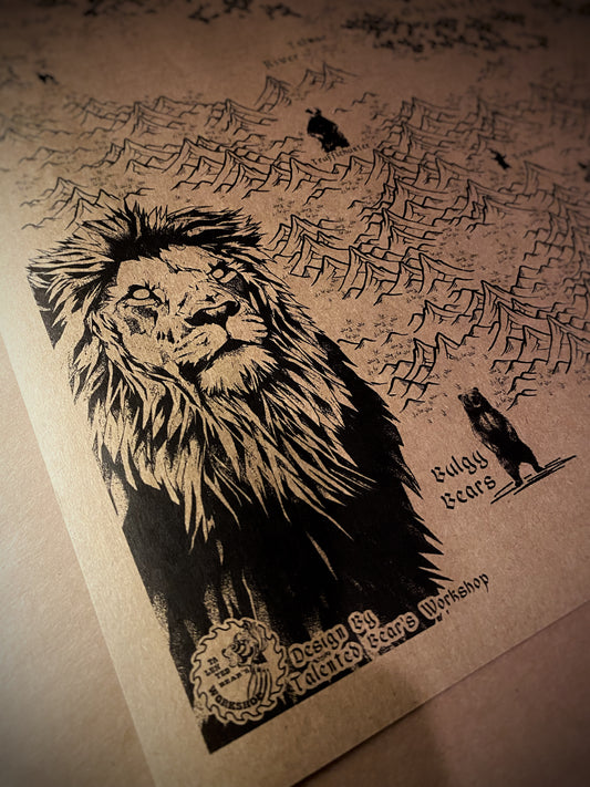 The Chronicles of Narnia World Map