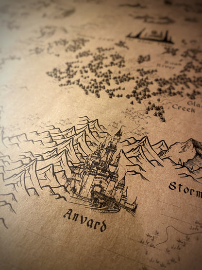 The Chronicles of Narnia World Map