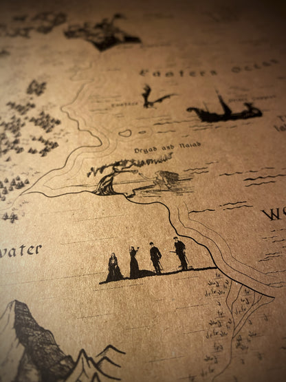 The Chronicles of Narnia World Map