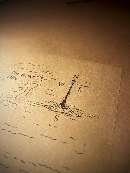 The Chronicles of Narnia World Map