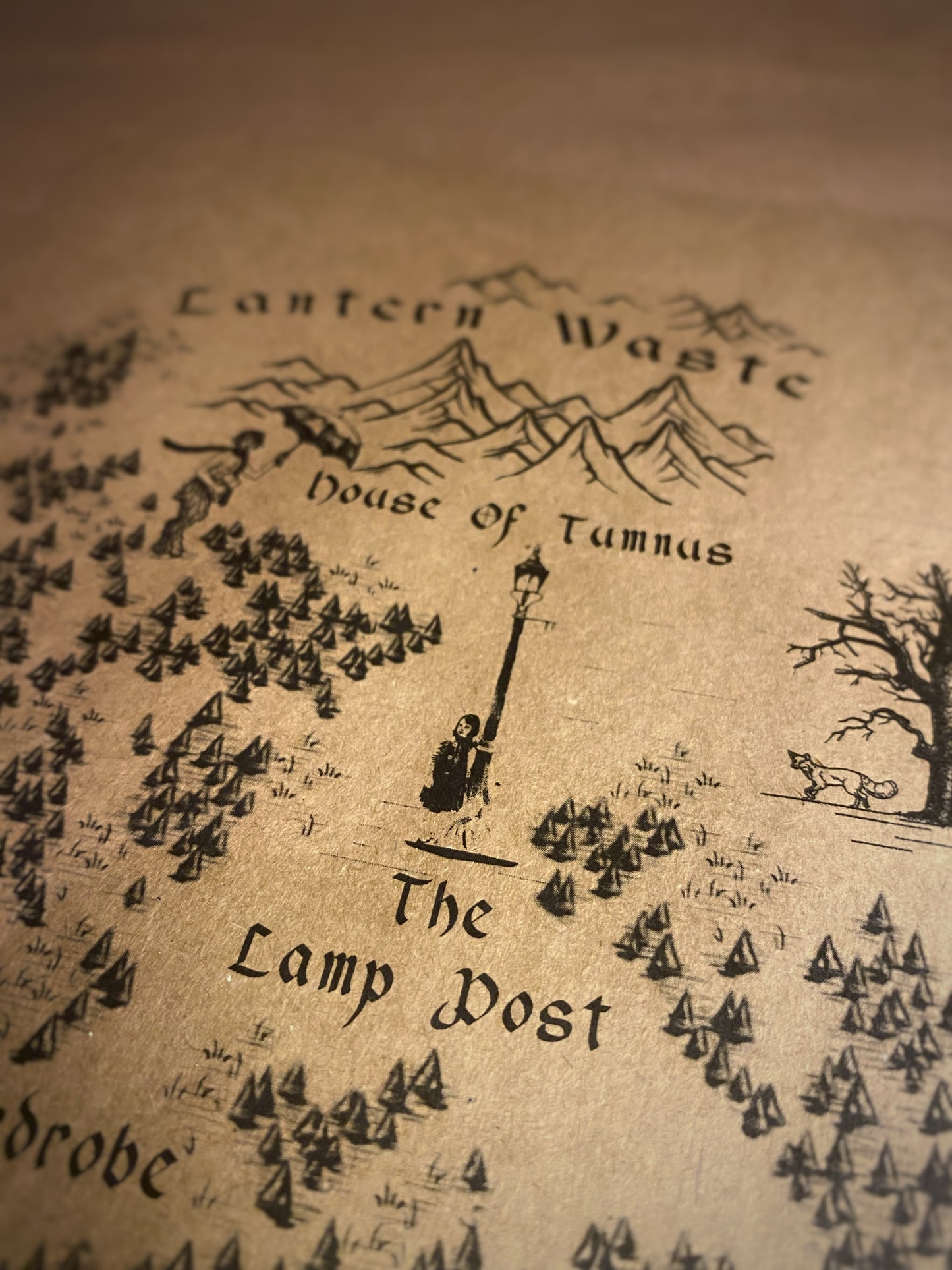 The Chronicles of Narnia World Map