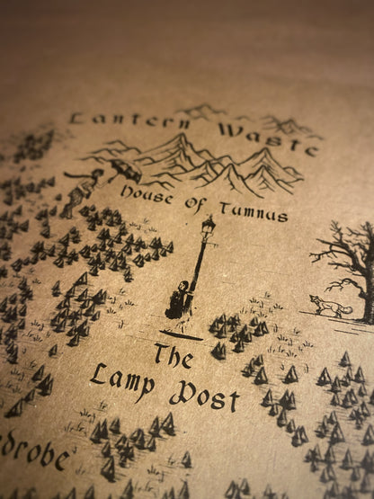 The Chronicles of Narnia World Map