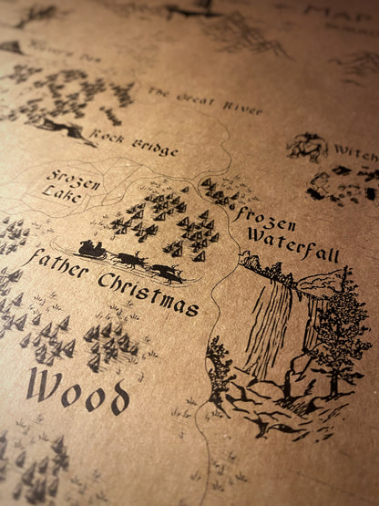 The Chronicles of Narnia World Map