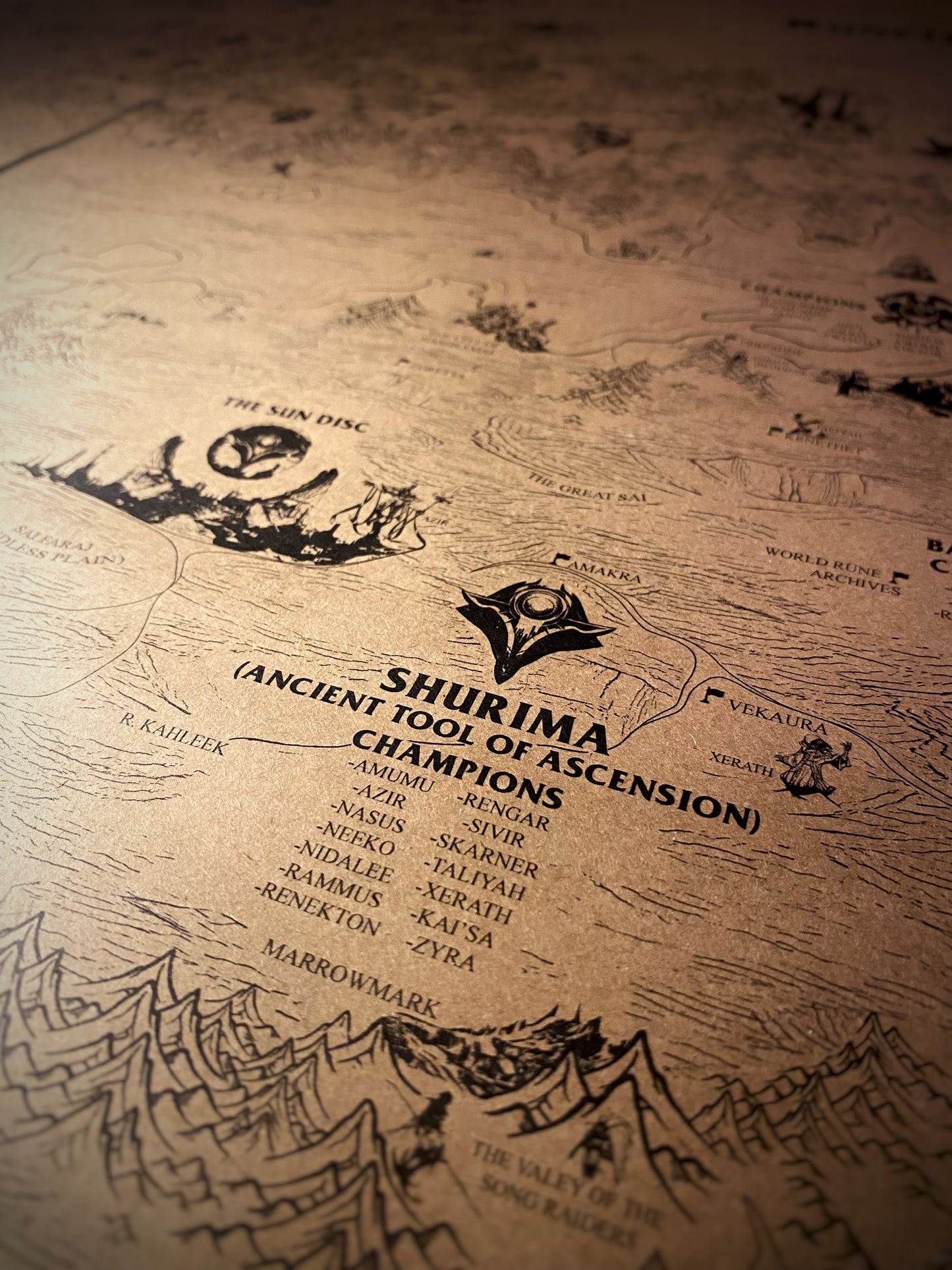 The World Of Runeterra, Speculative League Of Legends World Map