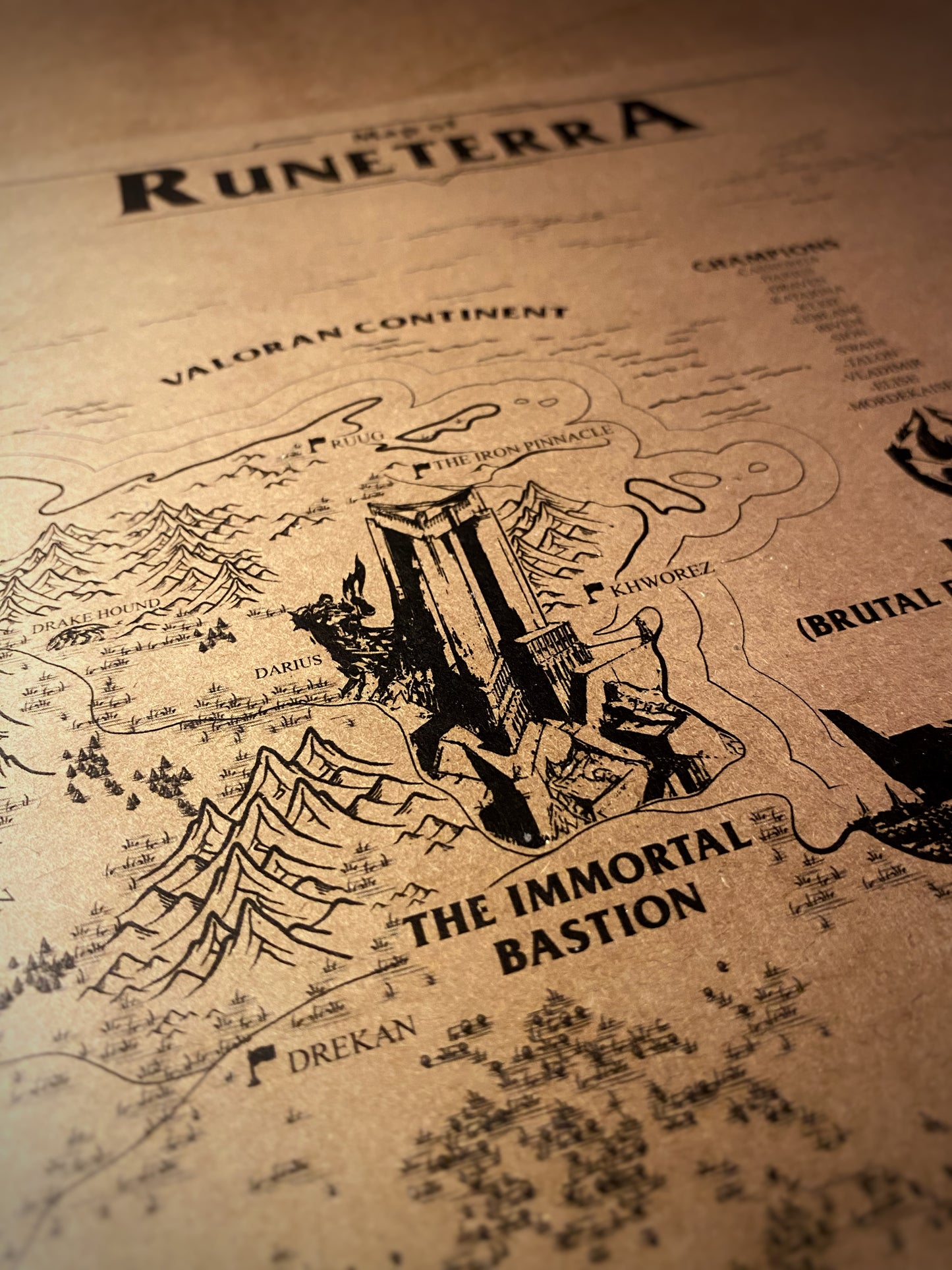 The World Of Runeterra, Speculative League Of Legends World Map