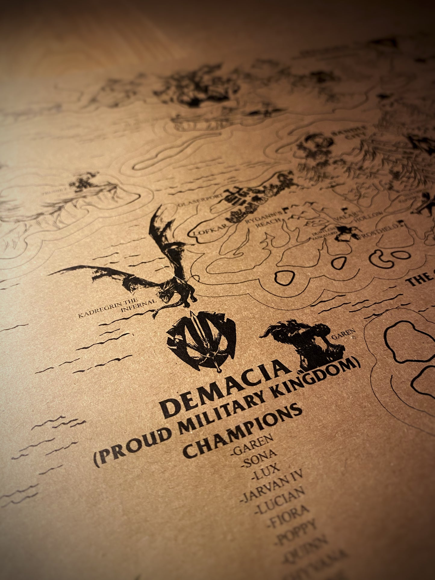 The World Of Runeterra, Speculative League Of Legends World Map