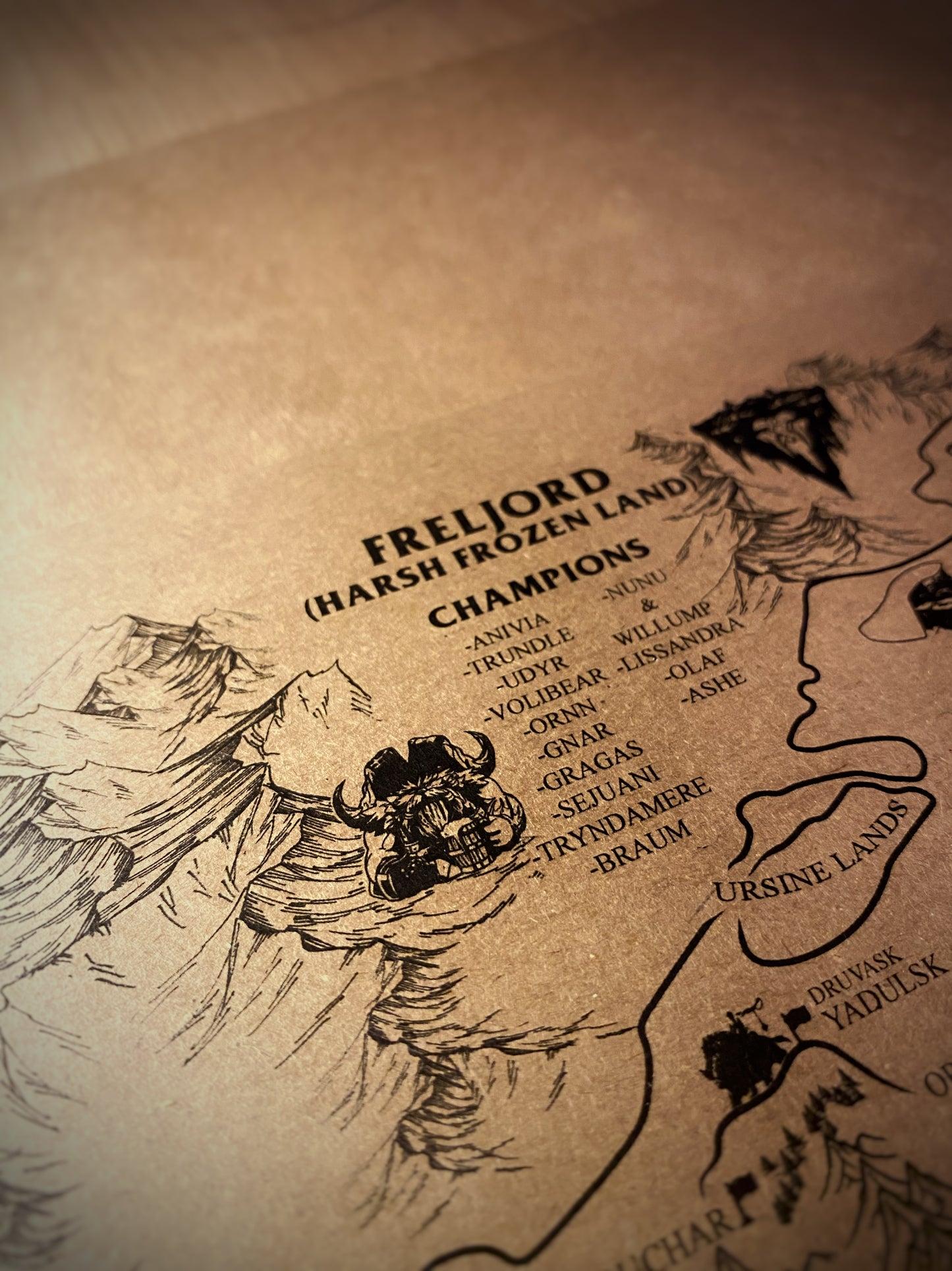 The World Of Runeterra, Speculative League Of Legends World Map