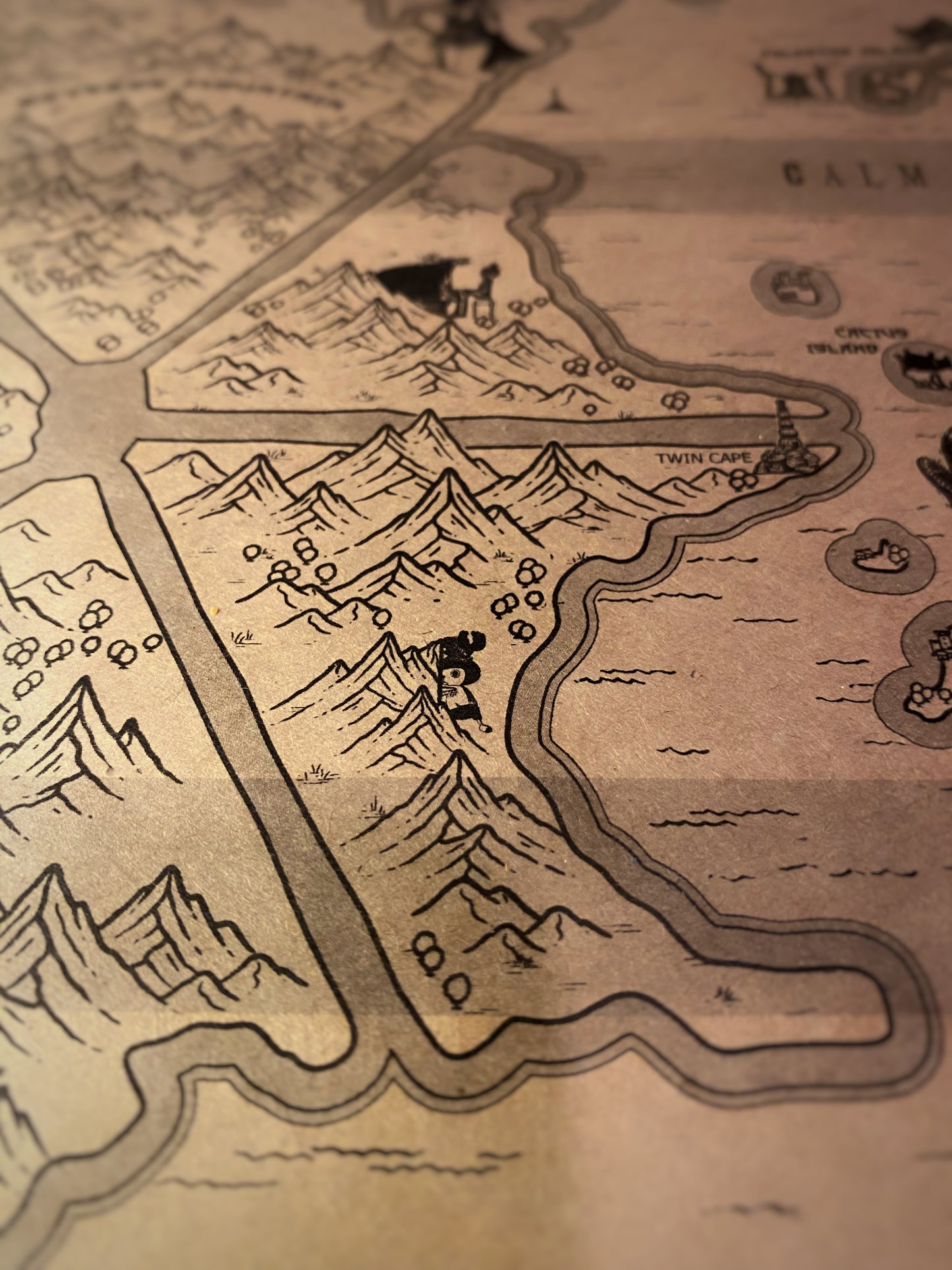 Carte du monde One Piece, Affiche de Monkey D Luffy