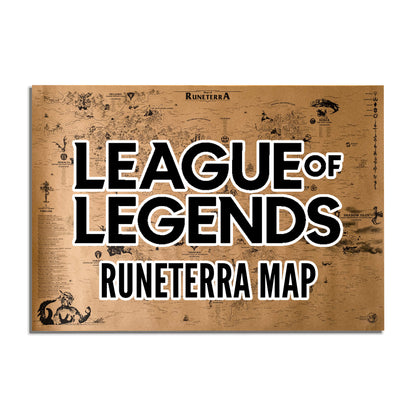 The World Of Runeterra, Speculative League Of Legends World Map