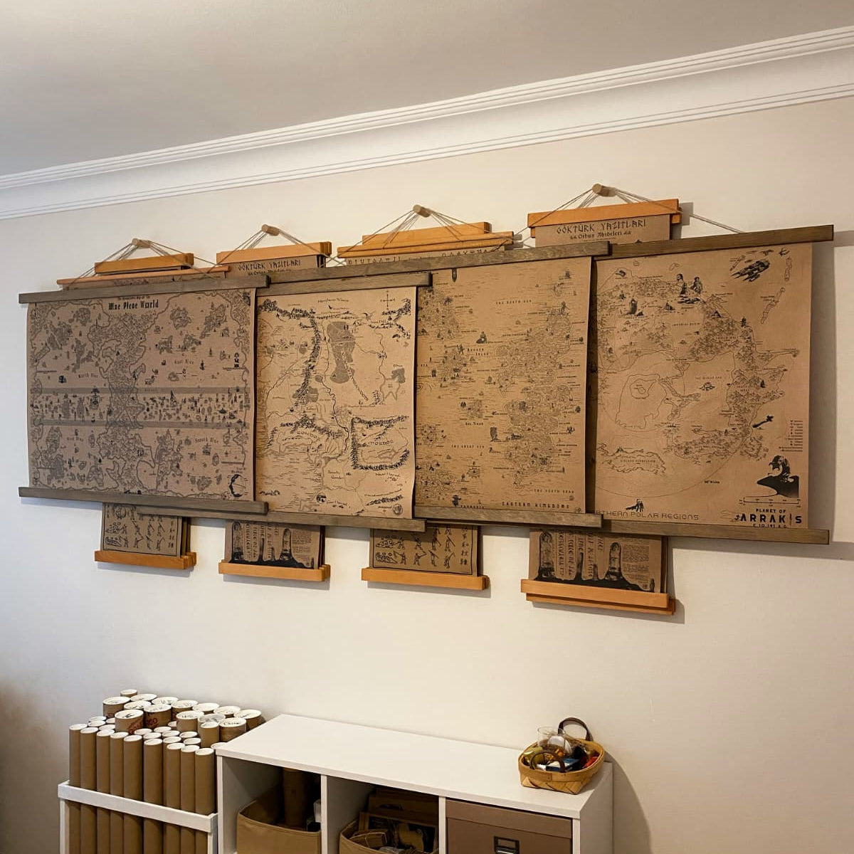 Tolkien Universe Map, Middle Earth, Beleriand and Numenore Map