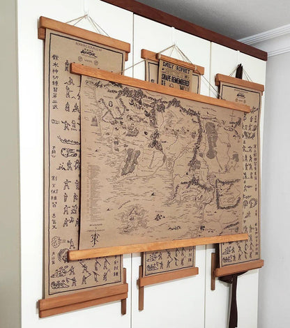 Tolkien Universe Map, Middle Earth, Beleriand and Numenore Map