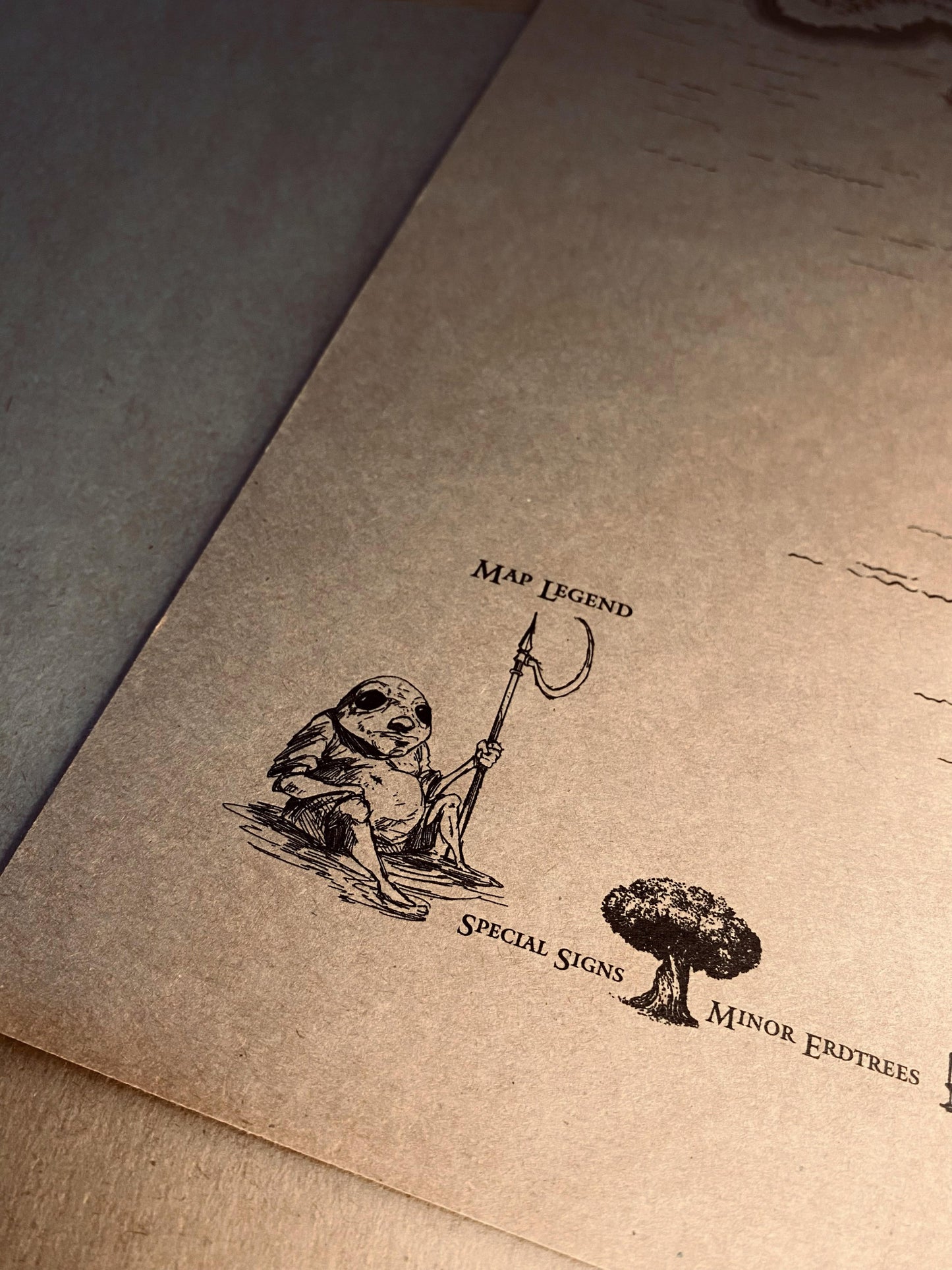 Speculative Elden Ring World Map, Lands Between Poster