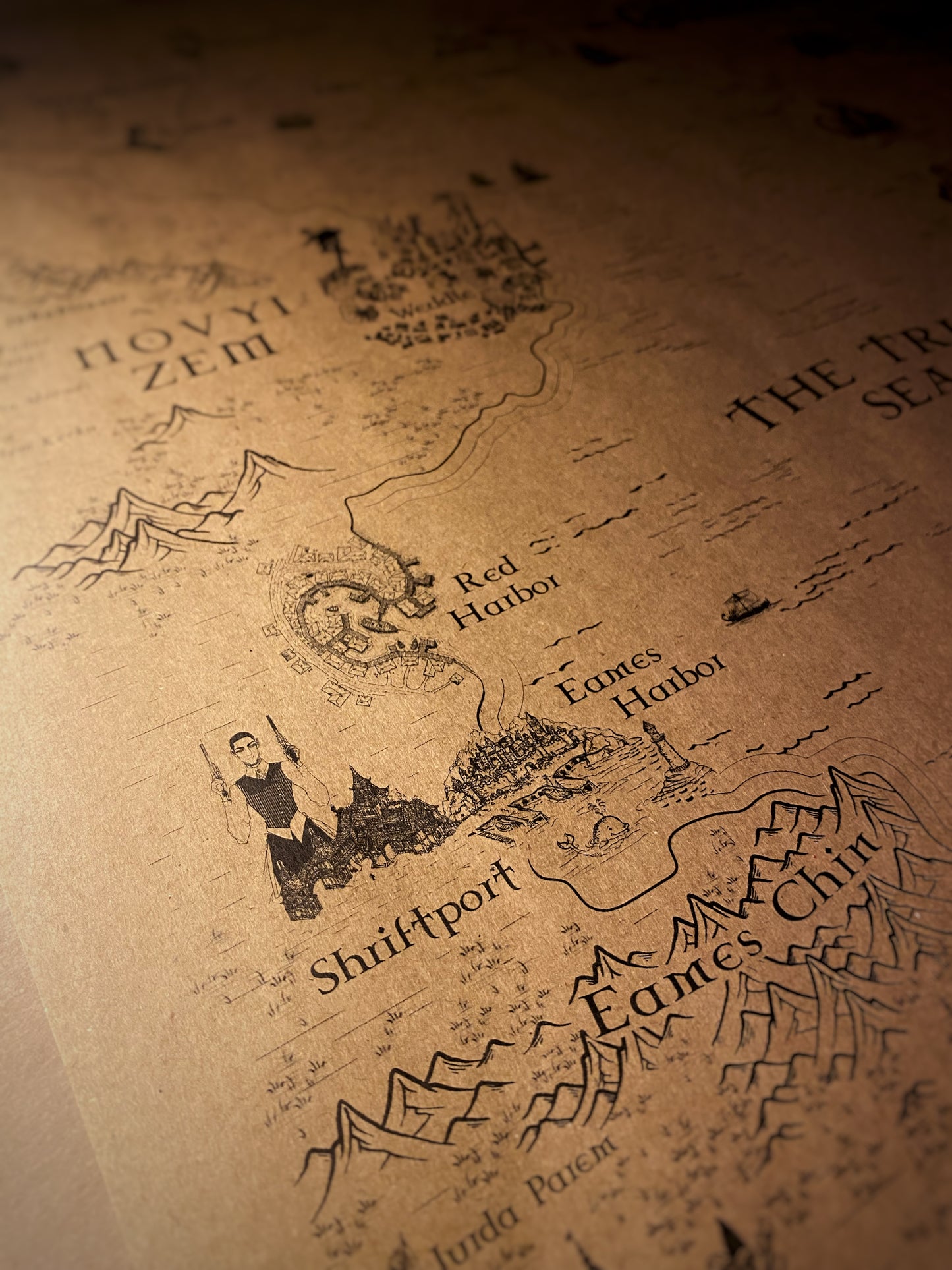 Shadow and Bone Series, Grishaverse Map