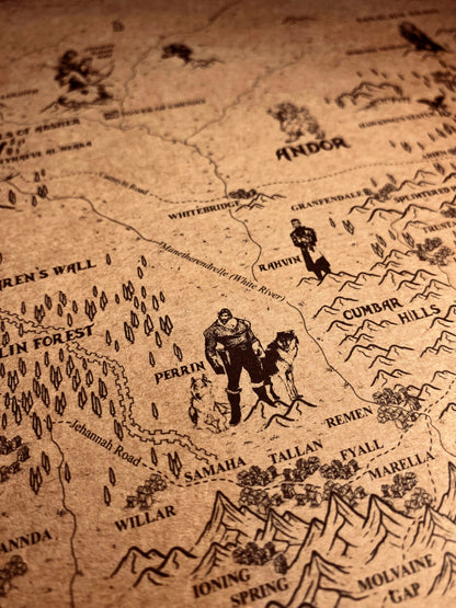 Carte du monde One Piece, Affiche de Monkey D Luffy