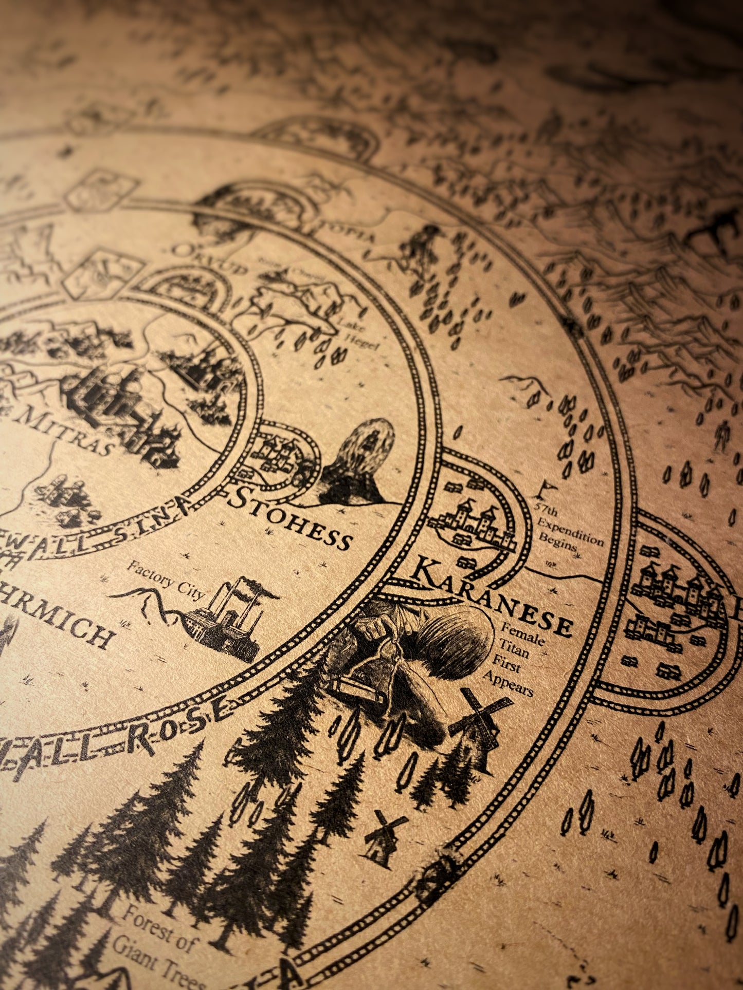 Mapa del mundo de One Piece, Póster de Monkey D. Luffy