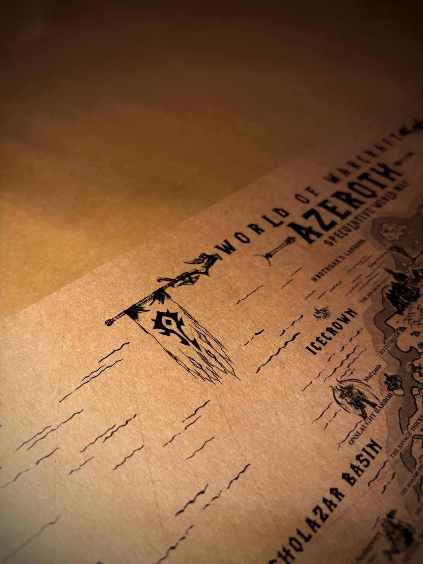 Carte d'Azeroth de World of Warcraft, Kalimdor, Royaumes de l'Est