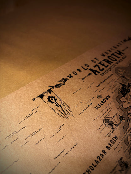 Carte d'Azeroth de World of Warcraft, Kalimdor, Royaumes de l'Est