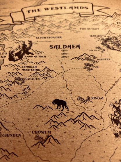 Carte du monde One Piece, Affiche de Monkey D Luffy