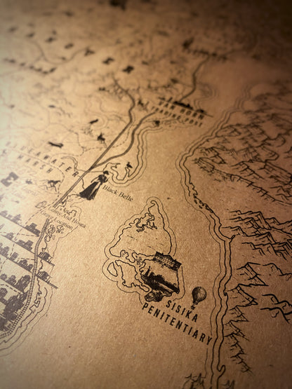 Red Dead Redemption Speculative Game Map, RDR Poster