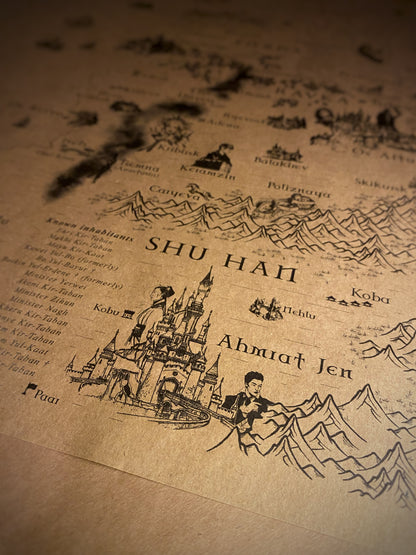 Shadow and Bone Series, Grishaverse Map