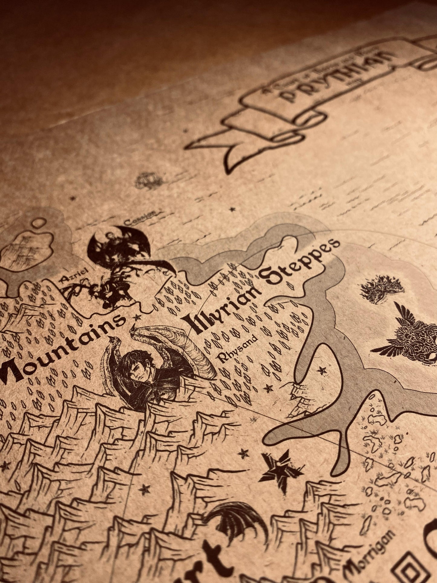 Carte du monde One Piece, Affiche de Monkey D Luffy