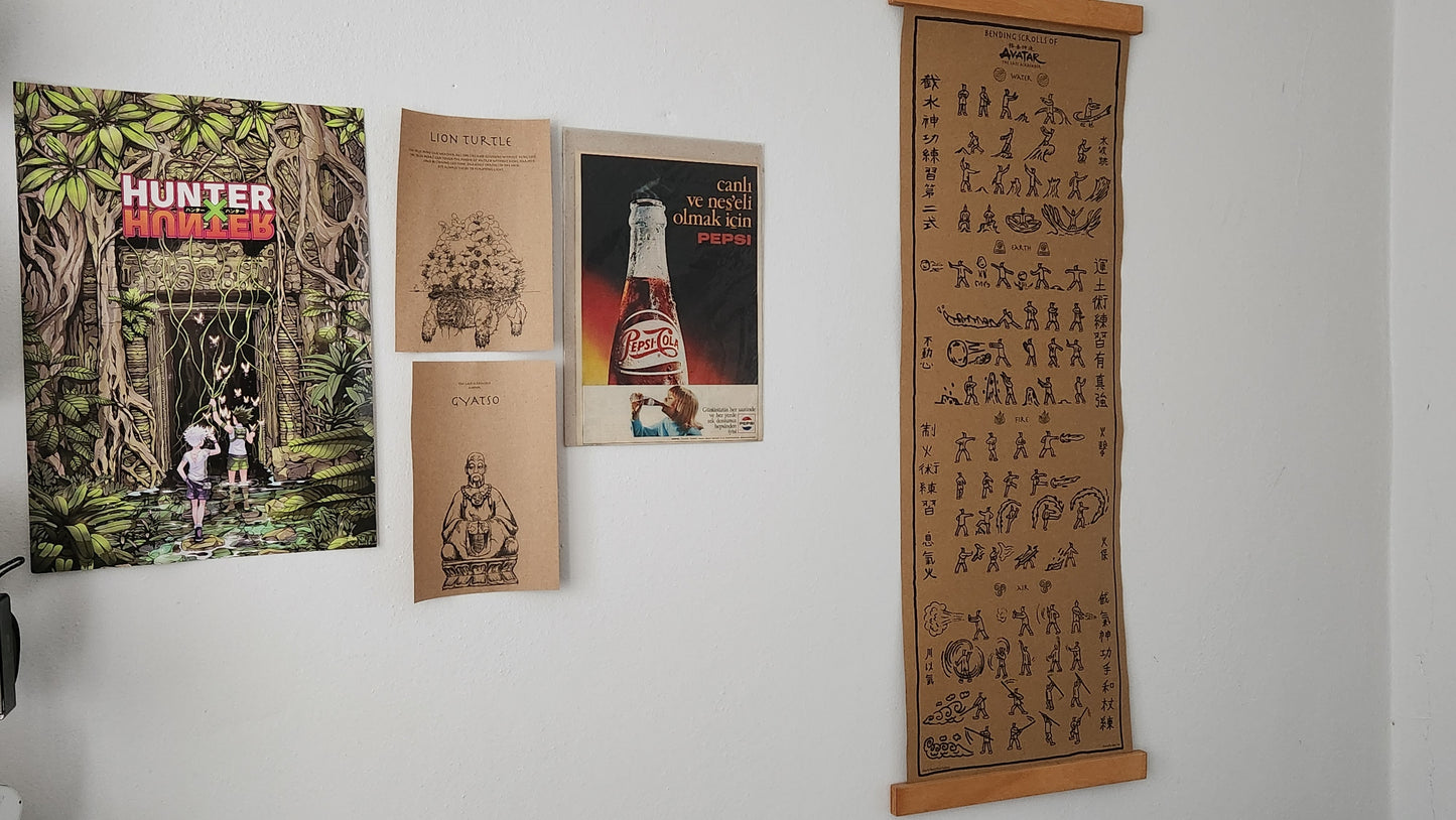 Mapa del mundo de One Piece, Póster de Monkey D. Luffy