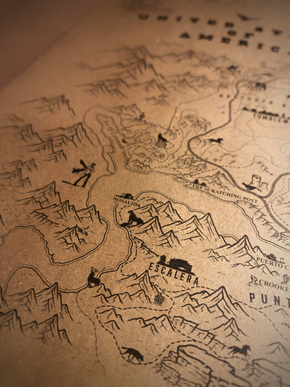 Red Dead Redemption Speculative Game Map, RDR Poster