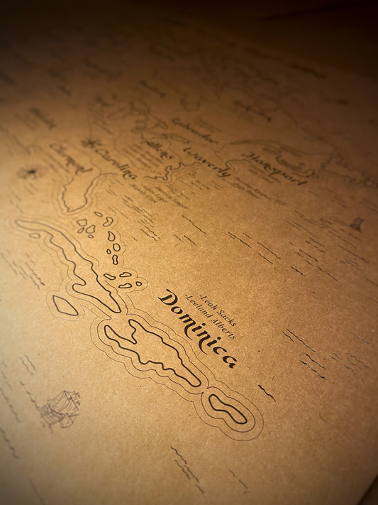 Fillory Further Map, Lev Grossman's The Magicians World Map