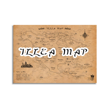 The Selection Universe, The Map of Illéa