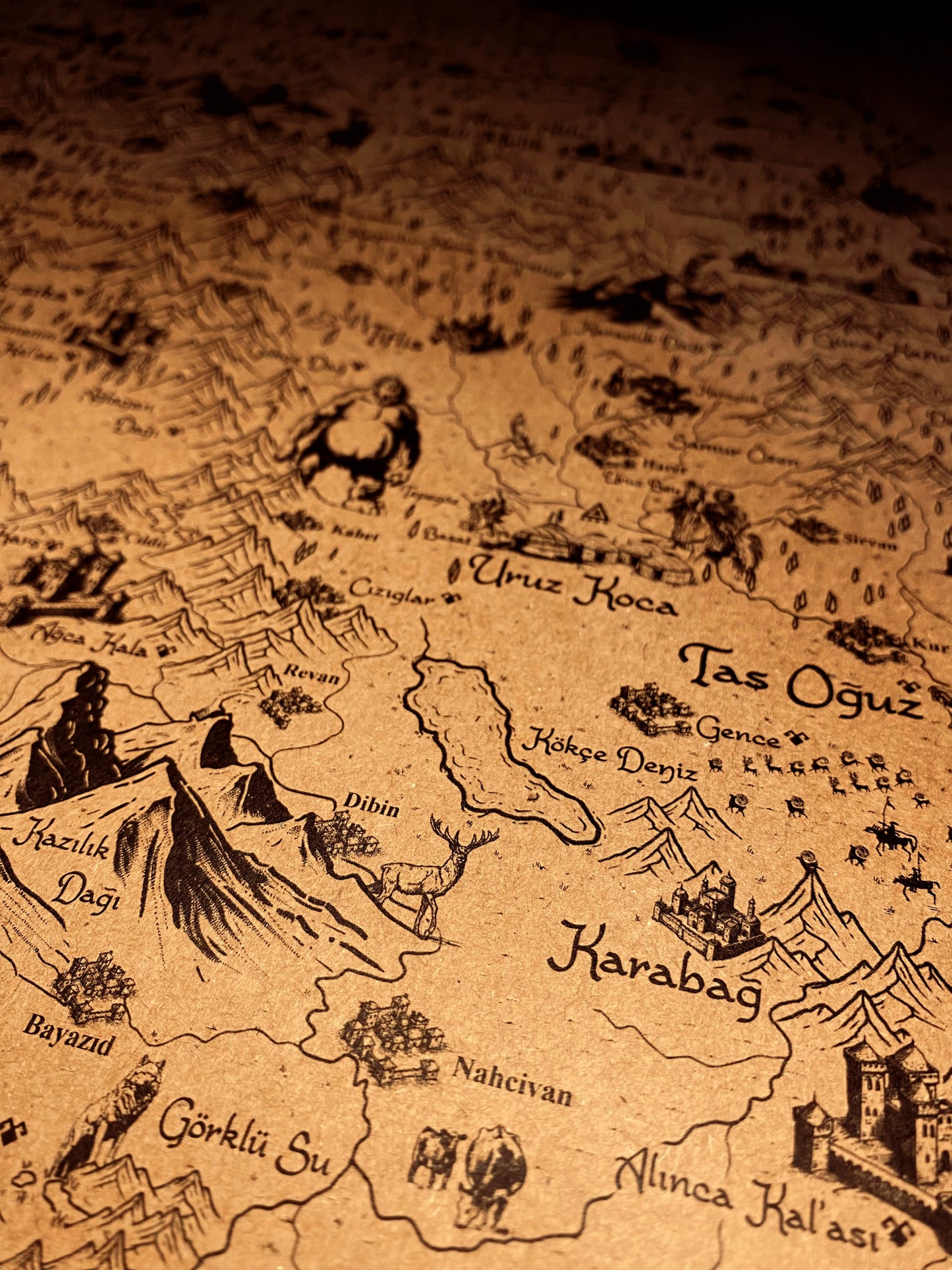 Dede Korkut Saga Map: A Journey Through Turkic Legends