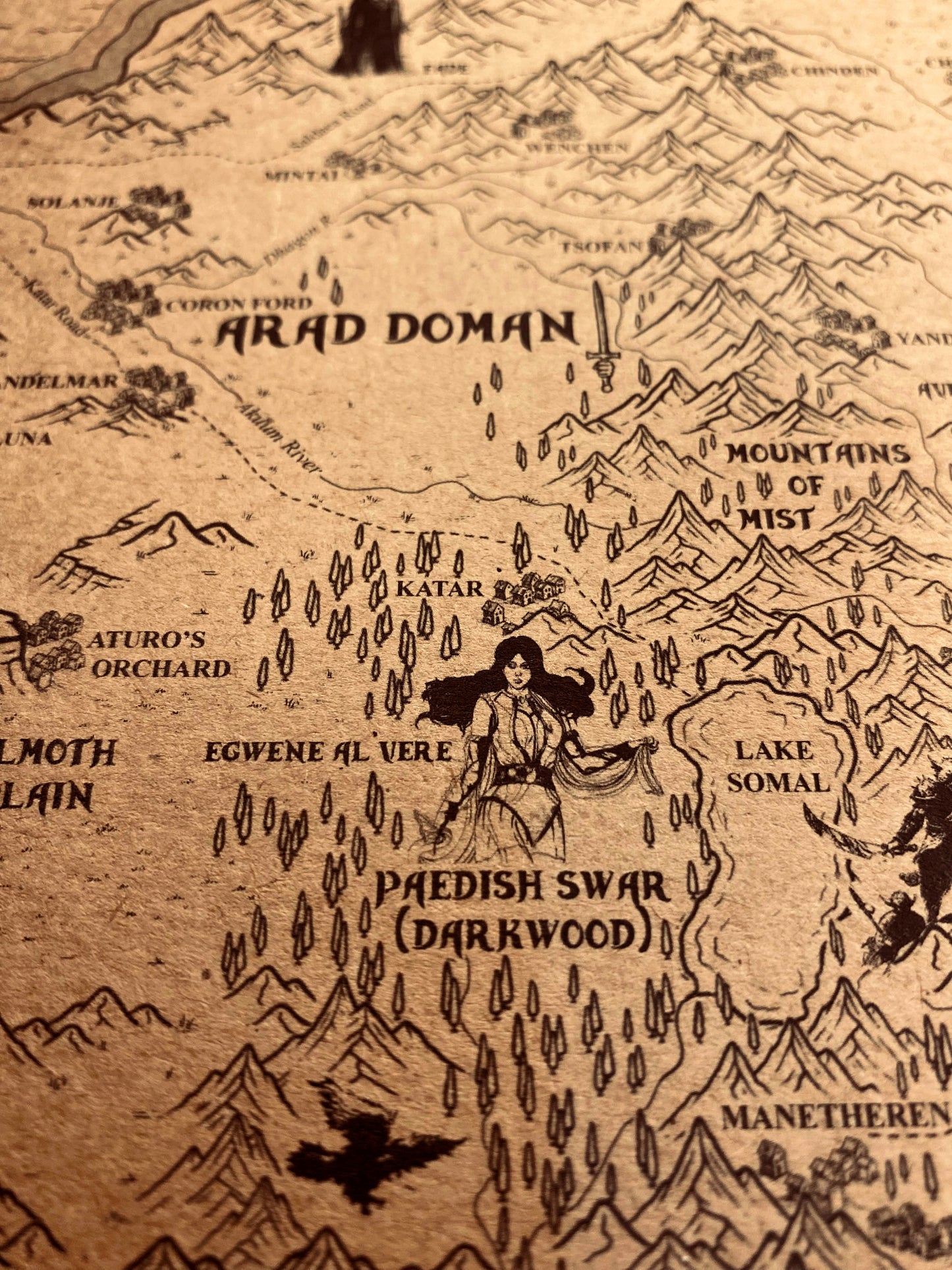 Carte du monde One Piece, Affiche de Monkey D Luffy