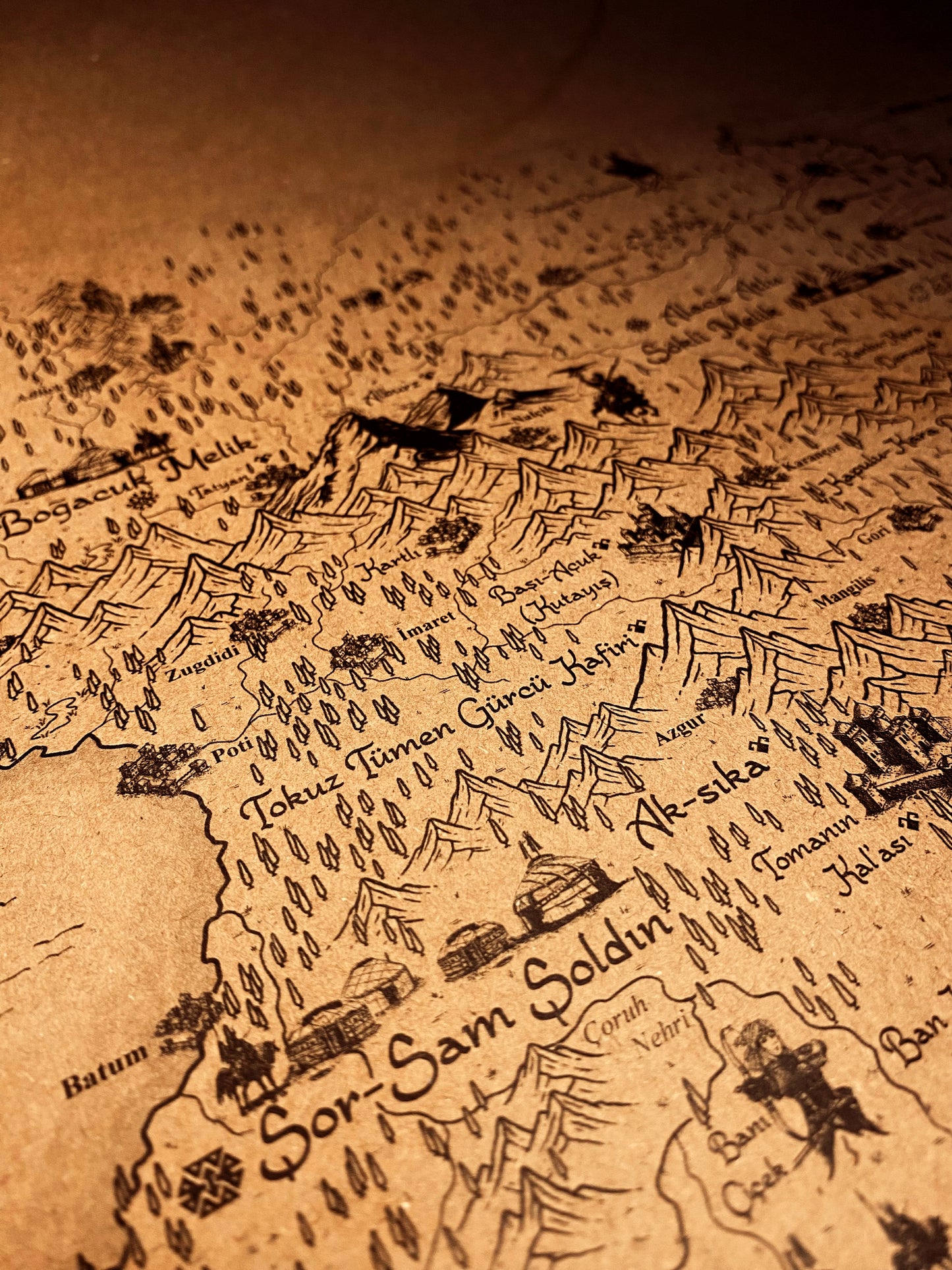 Dede Korkut Saga Map: A Journey Through Turkic Legends
