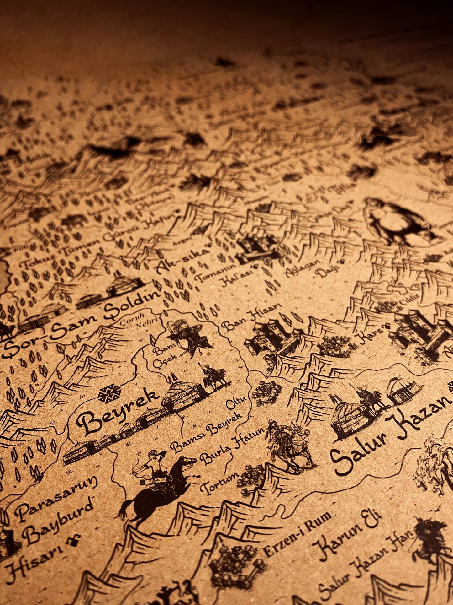 Dede Korkut Saga Map: A Journey Through Turkic Legends