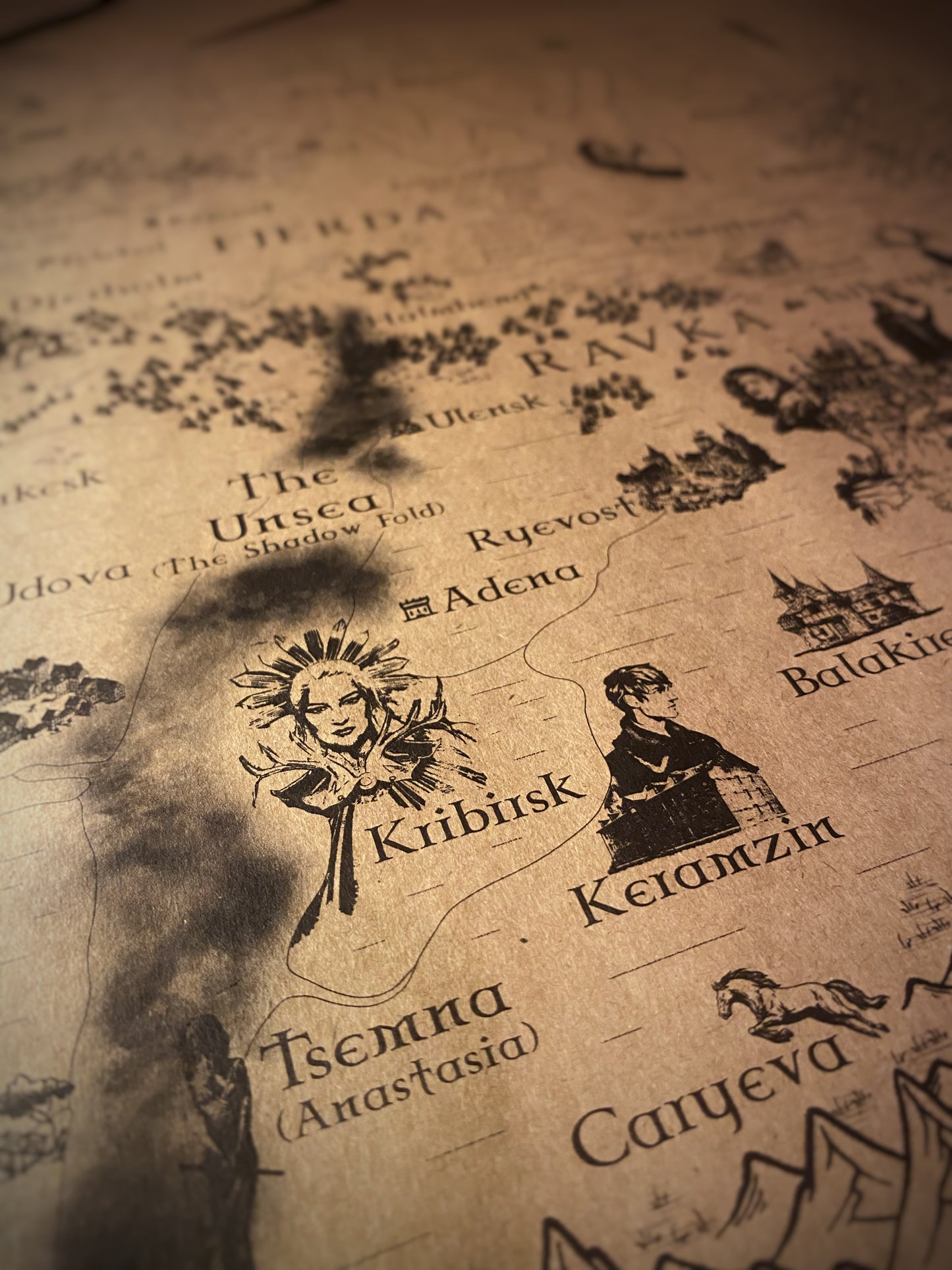 Shadow and Bone Series, Grishaverse Map