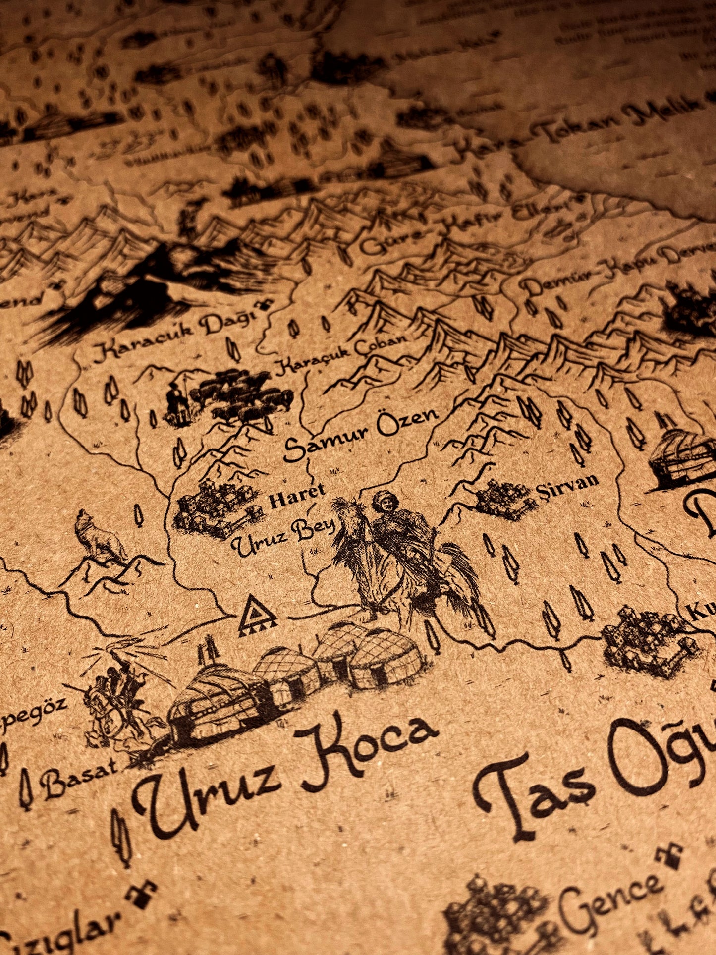 Dede Korkut Saga Map: A Journey Through Turkic Legends