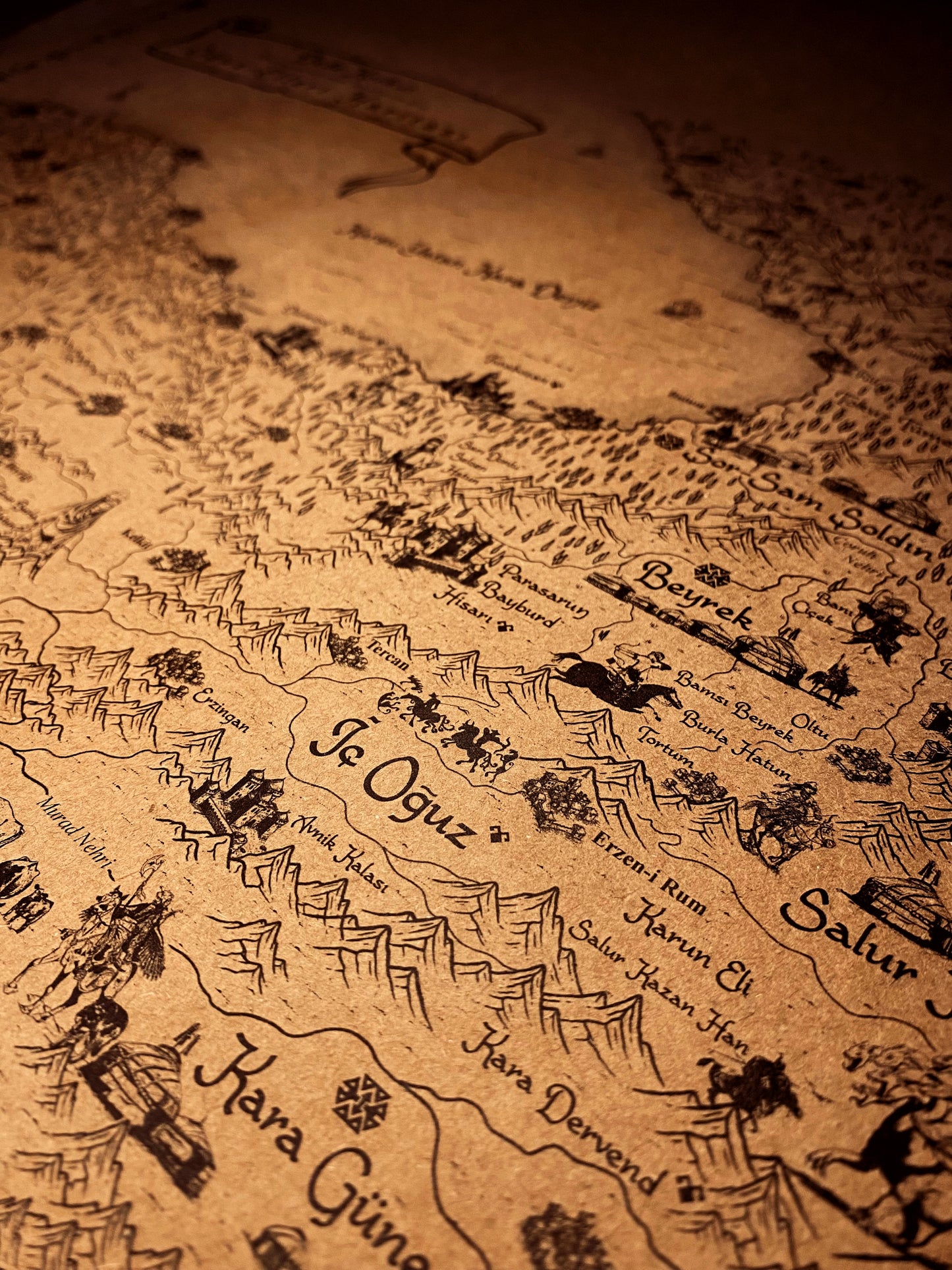 Dede Korkut Saga Map: A Journey Through Turkic Legends