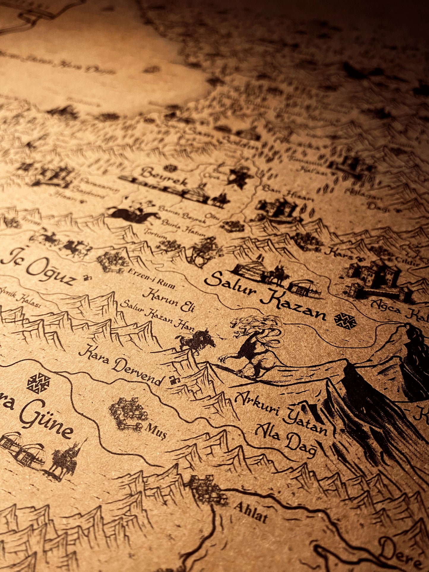 Dede Korkut Saga Map: A Journey Through Turkic Legends