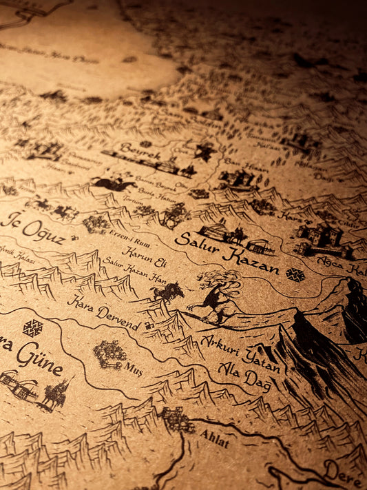 Dede Korkut Saga Map: A Journey Through Turkic Legends