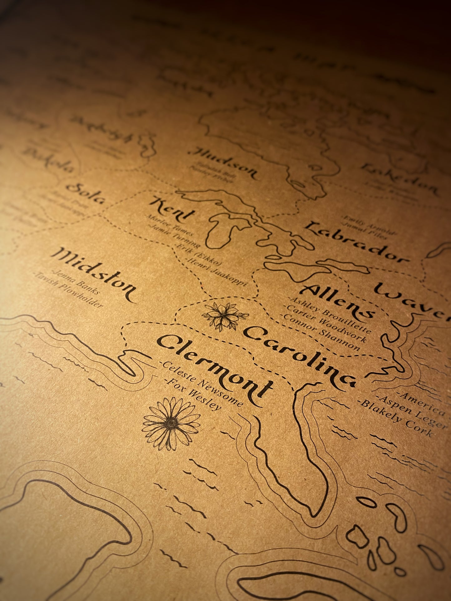 The Selection Universe, The Map of Illéa